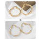 🎁New Arrivals 50% OFF💥Women's Elegant Twisted Hoop Earrings