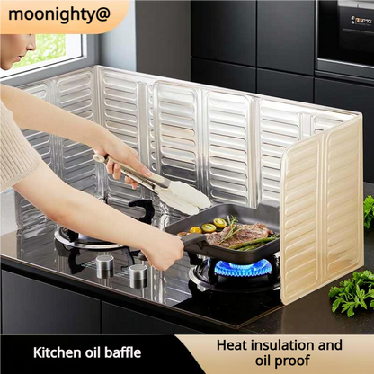 🔥 Hot Sale 50% OFF 🔥Kitchen Oil Splatter Guard Shield