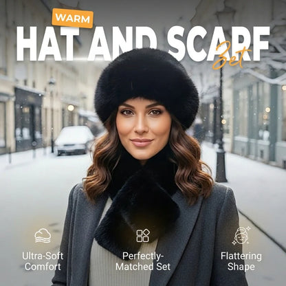 💗LAST DAY SALE 52% OFF⚡2026 HOT SALE💕Fluffy Fur Bucket Hat Warm Winter Hat + Free Matching Scarf (Only 29 Left)⏰