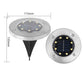 🥳2026 HOT SALE🥳💞BUY MORE GET MORE FREE✨ 💝8-LED Solar Ground Lights for Outdoor Gardens