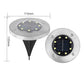 🥳2026 HOT SALE🥳💞BUY MORE GET MORE FREE✨ 💝8-LED Solar Ground Lights for Outdoor Gardens