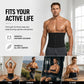 🏃‍♂️ Men's Waist Trainer Sweat Belt – Compression, Trimmer, Sauna Effect ✨