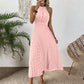👗New Arrival 50% OFF🍊 Retro Polka Dot Halter Dress – Flowy Pleated Skirt & High Waist – Flattering & Breezy 🍋
