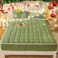 📢📢50% OFF !!!⏰WARM FITTED BED SHEET - Brushed Flannel & Deep Pocket (Up to 40cm), Non-Slip Corners for All-Season Comfort❄️🛌