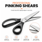 ✂️2026 HOT SALE🥳DIY Serrated Sewing Scissors – Precise and Easy to Use