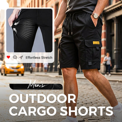 🥳2026 HOT SALE🥳💞50K+ SOLD!👴🩳 50% OFF! Men's Cargo Shorts with Drawstring – Easy pull-on, multi-pockets. Lightweight & comfy. Perfect for walks or gardening. 🛡️🌿