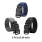 Men's Tactical Nylon Belt - Heavy-Duty Buckle & Adjustable Fit, Ideal for Outdoor/Work/Daily Use ⚙️📦