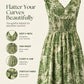 👗 New Arrival 56% OFF🦋Women's V-Neck Floral Smocked Maxi Dress – Elegant, Bohemian, Lightweight