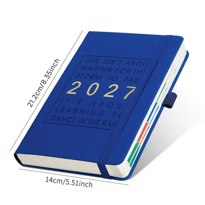 📅 One Day per Sheet, Ready to Fill – A5 2027 Diary with Ink-Friendly Paper