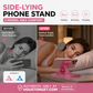 🥳2026 HOT SALE🥳💞50K+ SOLD!✨ 💝Side-Lying Phone Stand