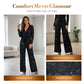 🎁New arrival 50% OFF💥Women's Sequin Sparkle Wide Leg Pants with Elastic Waistband
