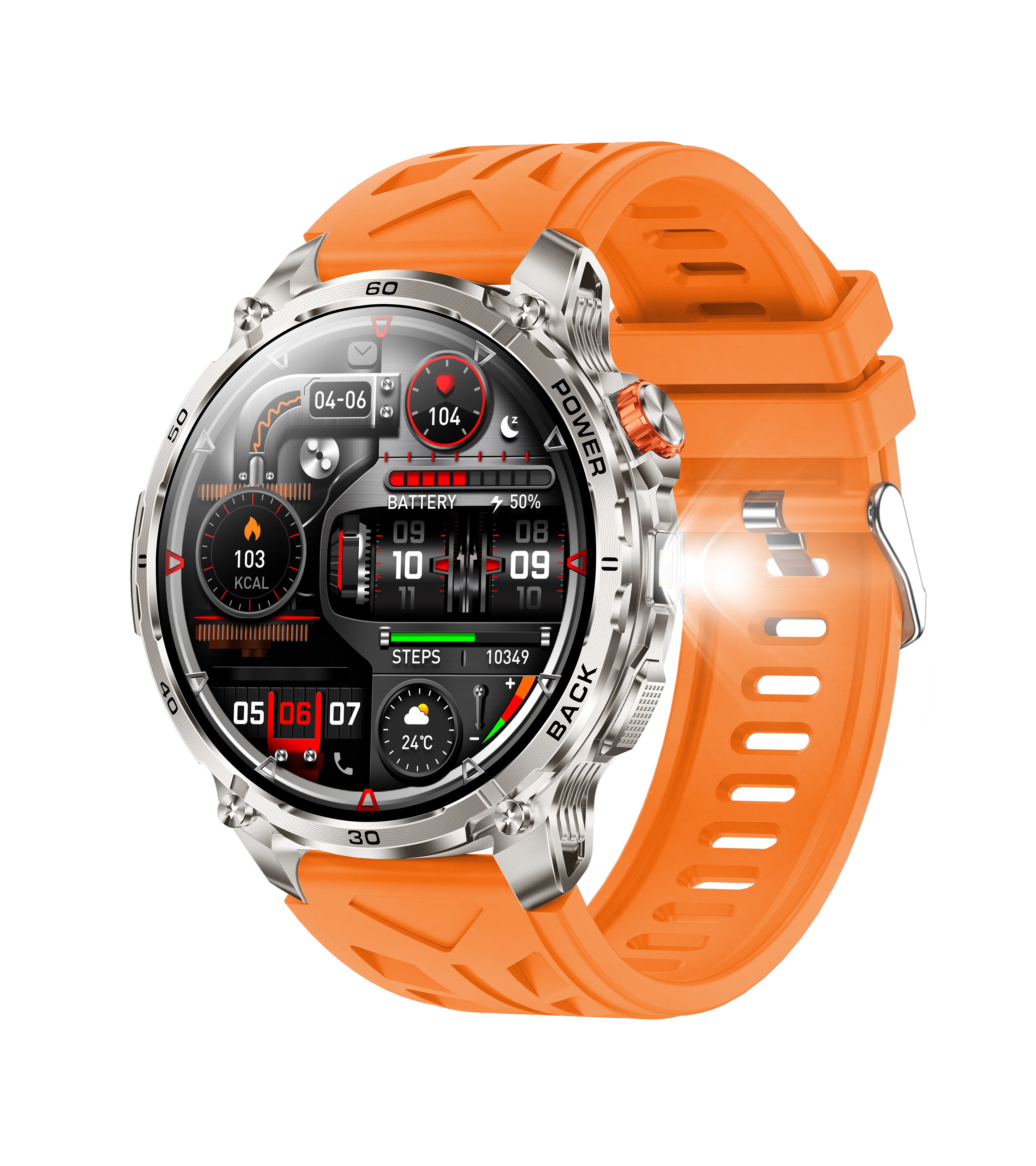 Bright orange