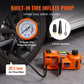 🚗Electric Car Jack, 5 Ton/11023 LBS Hydraulic Car Jack, Portable Car Jack Lifting with Built-in Inflatable Pump and LED Light, Car Jack for SUV MPV Sedan Truck Change Tires Garage Repair