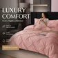 💗LIMITED-TIME 50% OFF! ⚡Bedsure Soft Pintuck Duvet Set