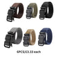 Men's Tactical Nylon Belt - Heavy-Duty Buckle & Adjustable Fit, Ideal for Outdoor/Work/Daily Use ⚙️📦