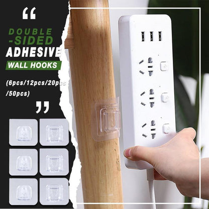 🔥Hot Sale - Double-sided Adhesive Wall Hooks