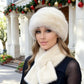 💗LAST DAY SALE 52% OFF⚡2026 HOT SALE💕Fluffy Fur Bucket Hat Warm Winter Hat + Free Matching Scarf (Only 29 Left)⏰
