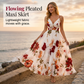 💃 New Arrivals 50% OFF💥Women's Printed Spaghetti Strap Maxi Dress – Designed to flatter with a V-neckline, adjustable thin straps & a flowing A-line silhouette. A timeless, feminine piece for warm-weather occasions 🌿