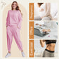 🎁New arrival 56% OFF💥Round-Neck Long-Sleeved Top ＆ Pants 2-Piece Set | Wrinkle-Free & Breathable