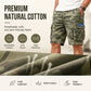 🩳 LIMITED-TIME 50% OFF! ✨ Men's Casual Relaxed Fit Cargo Shorts – Multi-Pockets, Breathable, Rugged 🌲
