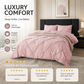 💗LIMITED-TIME 50% OFF! ⚡Bedsure Soft Pintuck Duvet Set