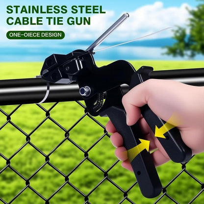 🥳2026 HOT SALE🥳💞50K+ SOLD!🛠️304 Stainless Steel Zip Tie Set – 4X strength, weatherproof. Use for garden, garage, cables & more. Comes in assorted sizes. 📦🔨