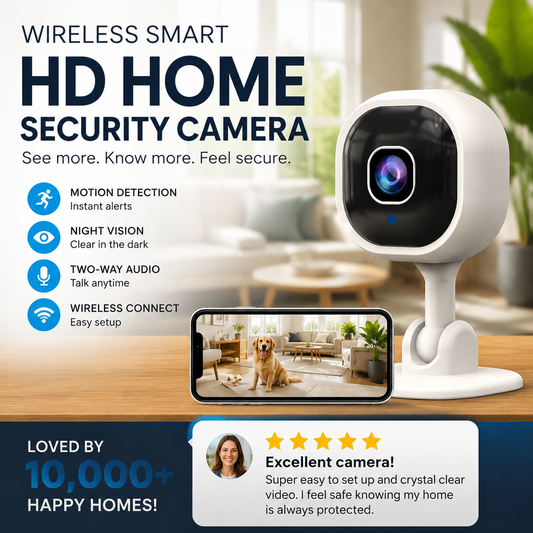 🔥52% Off Hot Sale🚀Wireless Smart HD Home Security Camera ✨