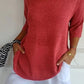 🎁New arrival 55% OFF💥Minimalist Knit Top | Effortless Everyday Style ☕