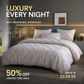 💗LIMITED-TIME 50% OFF! ⚡Bedsure Soft Pintuck Duvet Set