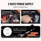🚗Electric Car Jack, 5 Ton/11023 LBS Hydraulic Car Jack, Portable Car Jack Lifting with Built-in Inflatable Pump and LED Light, Car Jack for SUV MPV Sedan Truck Change Tires Garage Repair