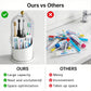 💄 LIMITED-TIME 55% OFF! 💧 Save Counter Space & Keep Brushes Clean – Wall-Mountable Toothbrush Holder