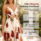 💃 New Arrivals 50% OFF💥Women's Printed Spaghetti Strap Maxi Dress – Designed to flatter with a V-neckline, adjustable thin straps & a flowing A-line silhouette. A timeless, feminine piece for warm-weather occasions 🌿