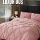 💗LIMITED-TIME 50% OFF! ⚡Bedsure Soft Pintuck Duvet Set
