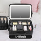 ✨ 53% OFF & Free Shipping ✨ Flawless Makeup Anywhere – Portable LED Mirror Makeup Bag! ✨