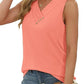 💐2026 New Arrivals 50% OFF💥 Women’s Button Down V Neck Loose Fit Tank Top