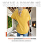 🌷2026 Summer Sale 55% OFF☀️Tankaneo Women's Plus Size V Neck T Shirts Summer Half Sleeve Tees Casual Loose Fit Cotton Tunic Top