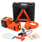 🚗Electric Car Jack, 5 Ton/11023 LBS Hydraulic Car Jack, Portable Car Jack Lifting with Built-in Inflatable Pump and LED Light, Car Jack for SUV MPV Sedan Truck Change Tires Garage Repair