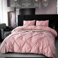 💗LIMITED-TIME 50% OFF! ⚡Bedsure Soft Pintuck Duvet Set