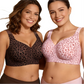 🏆LAST DAY SALE 58% OFF 🔥Super Firming Wirefree Jelly Bra with Leopard Print 👍