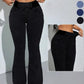 Women's High-Waist Stretch Flare Denim Jeans