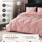 💗LIMITED-TIME 50% OFF! ⚡Bedsure Soft Pintuck Duvet Set