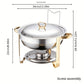 📢📢51% OFF !!!⏰ Stainless Steel Chafing Dish Buffet Set - Even Heat & Durable, Perfect for Holiday Gatherings and Parties ✨
