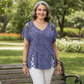 💃New Arrivals 57% OFF💞Women's T-shirt with leopard pattern, loose fit, V-neck