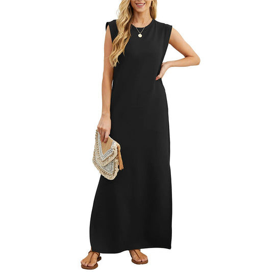 🎁New arrival 50% OFF💥Women's Casual Loose Split Wrinkle-Free Long Dress