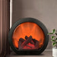 📢📢50% OFF !!!⏰Flameless LED Fireplace Decorative Lantern Lamp – Realistic Flame, Safe & Rechargeable 🔥🕯️