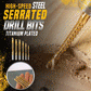 ⏳Time-Limited Special⏰Titanium‑Coated Twist Drill Set – 6 sizes, drills & saws in one. High‑speed steel, no rust. Wood, metal, plastic – all in one kit! 🧰✨