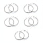 Diamond-Cut Hoop Earrings for Women👑
