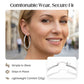 Diamond-Cut Hoop Earrings for Women👑