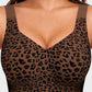 🏆LAST DAY SALE 58% OFF 🔥Super Firming Wirefree Jelly Bra with Leopard Print 👍
