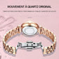 💎👑 52% OFF🌟Women's Luxury Shiny Waterproof Stainless Steel Watch